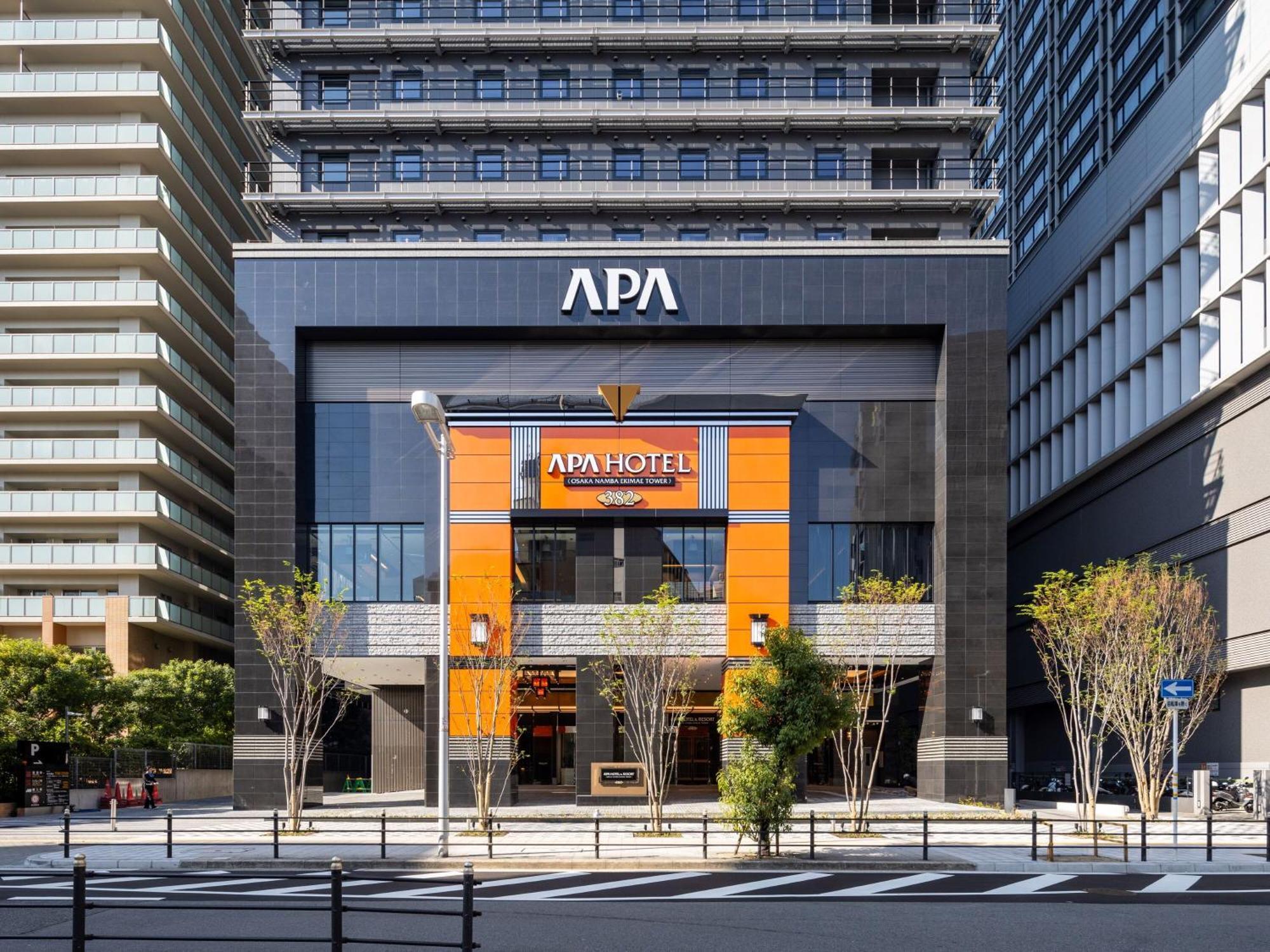 Apa Hotel & Resort Osaka Namba Ekimae Tower Bagian luar foto
