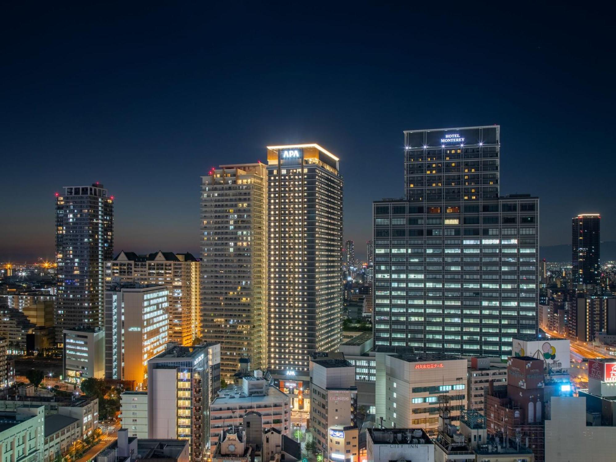 Apa Hotel & Resort Osaka Namba Ekimae Tower Bagian luar foto